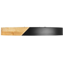 Припотолочная люстра Sundays Home 240924-17 5801 (черный/светлое дерево)