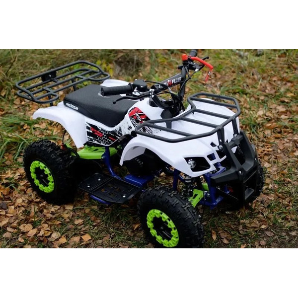 Квадроцикл AVM Grizlik 49 Max (белый)