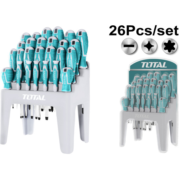 Набор отверток Total THT250626