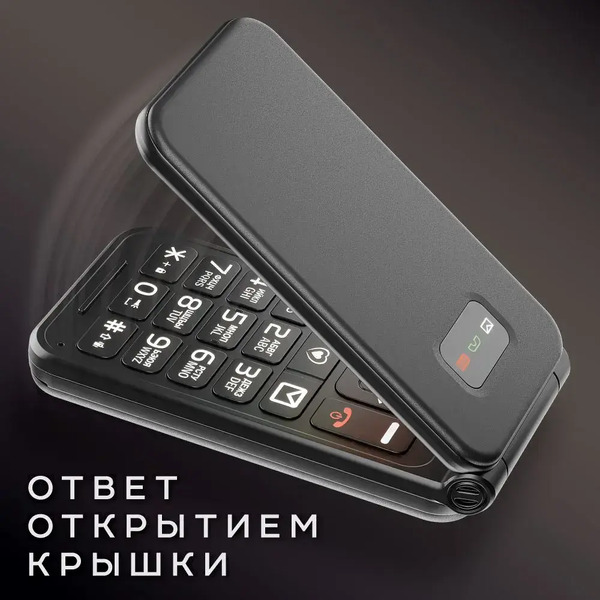 Мобильный телефон Olmio F19 (черный)