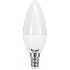 Лампа светодиодная General GLDEN-CF-B-8-230-E14-3000 (660175)