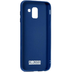 Бампер Bingo Matt TPU для SAMSUNG Galaxy J6 2018 (J600) Синий