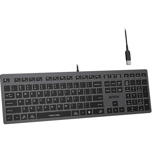 Клавиатура A4Tech Fstyler FX60H (белая подсветка)