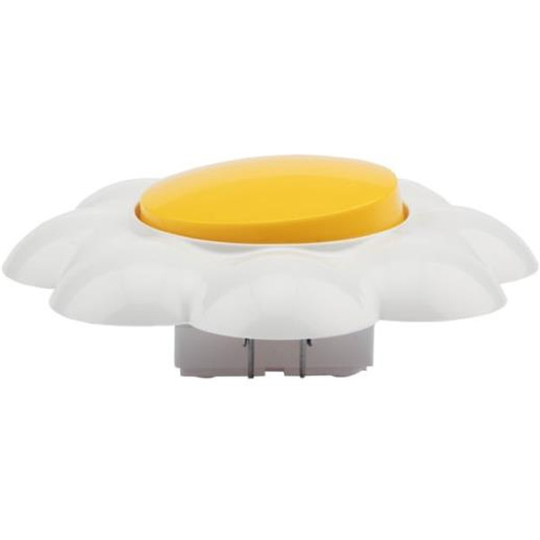 Выключатель одноклавишный KRANZ HAPPY Ромашка KR-78-0620