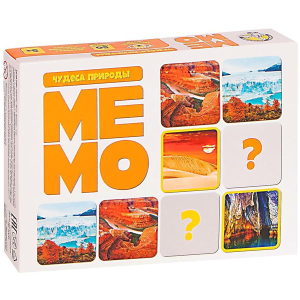Настольная игра Десятое королевство Мемо. Чудеса природы 03594