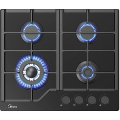 Встраиваемая газовая варочная поверхность Midea MG693TGB