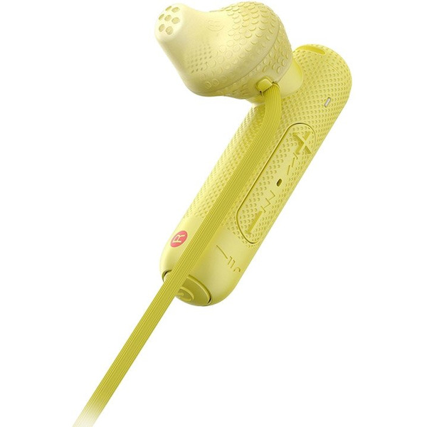 Наушники с микрофоном Sony WI-SP500 (Желтые)