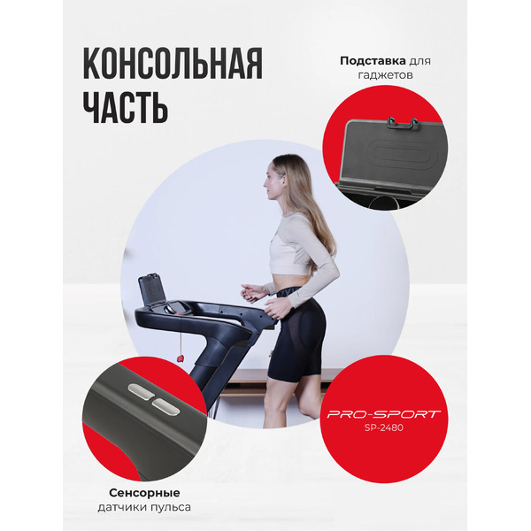 Электрическая беговая дорожка PRO-Sport CP-2480