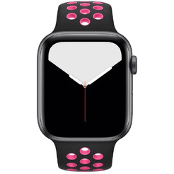 Ремешок Bingo Sport для APPLE Watch 42/44/45mm (S) Черный с розовым