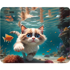 Коврик для мыши Cactus Fish Cat CS-MPC-D15M