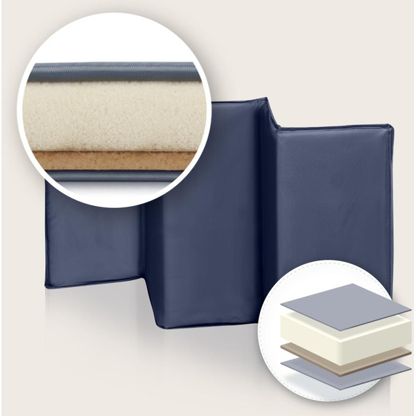 Кровать-манеж Lionelo Sven Plus (Blue Navy)