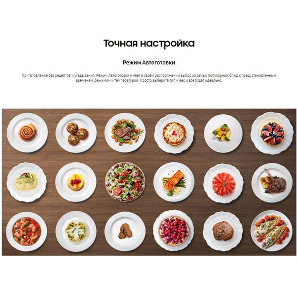 Микроволновая печь Samsung MG23T5018AN/BW