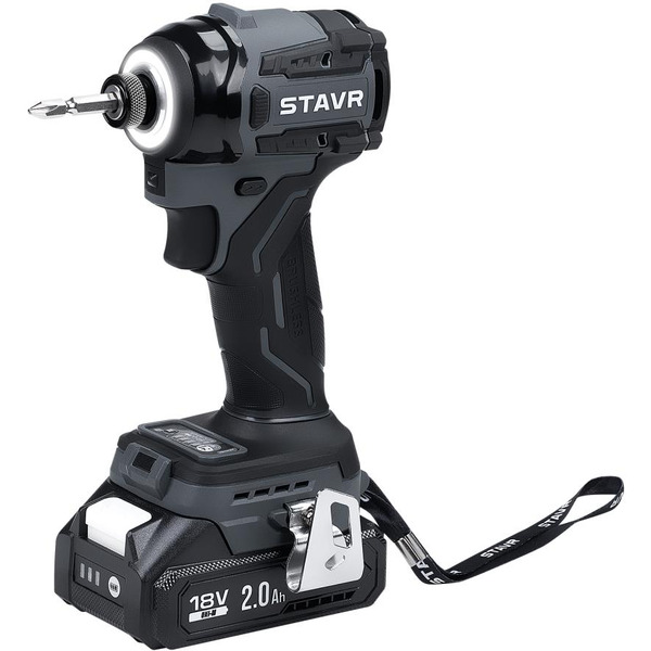 Ударная дрель-шуруповерт STAVR SID 18BL-200V-2K