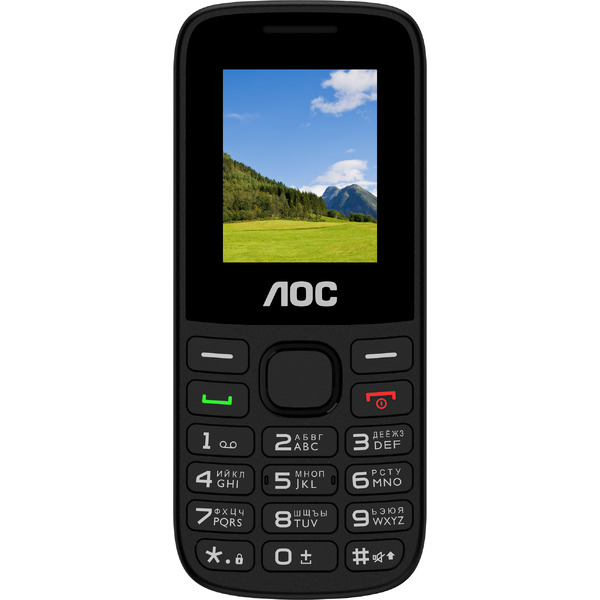Мобильный телефон AOC A175 (черный)