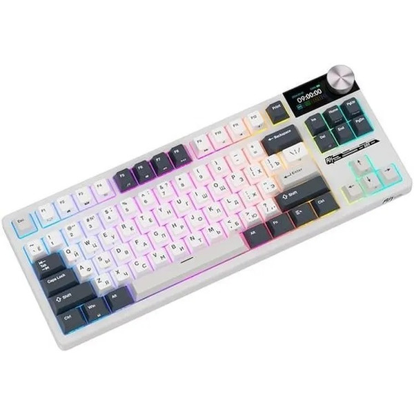 Клавиатура Royal Kludge RK S85 White Night (Cloud switch)