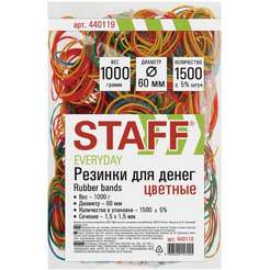 Резинки для денег STAFF 440119