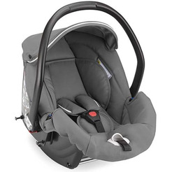 Универсальная коляска CAM Tris Fluido Easy (3 в 1, белый медвежонок, антрацит-черный)