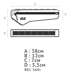 Сумка велосипедная под раму Deepspace BB-007