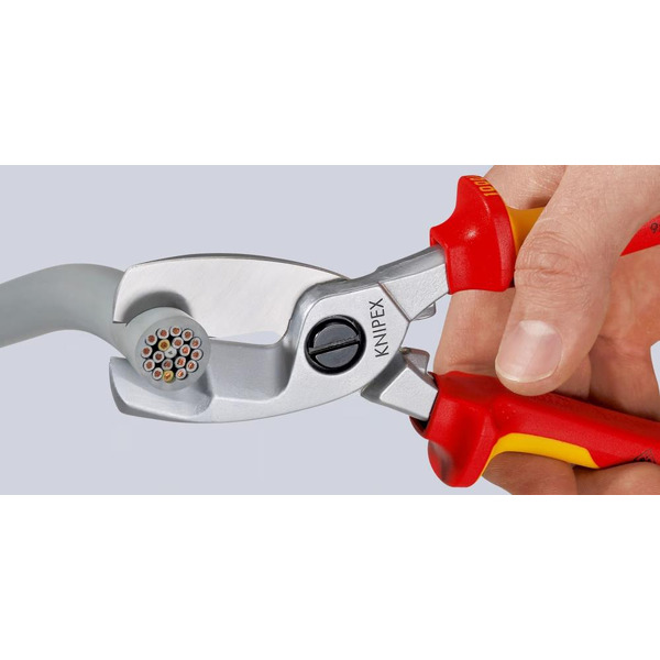 Кабелерез с двойными режущими кромками Knipex 95 16 200