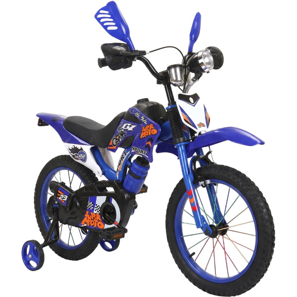 Велосипед детский YAYALE 210-001 12" (синий)