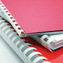 Пластиковые пружины для переплета BRAUBERG A4 25 мм 50 шт 530929 (белый)