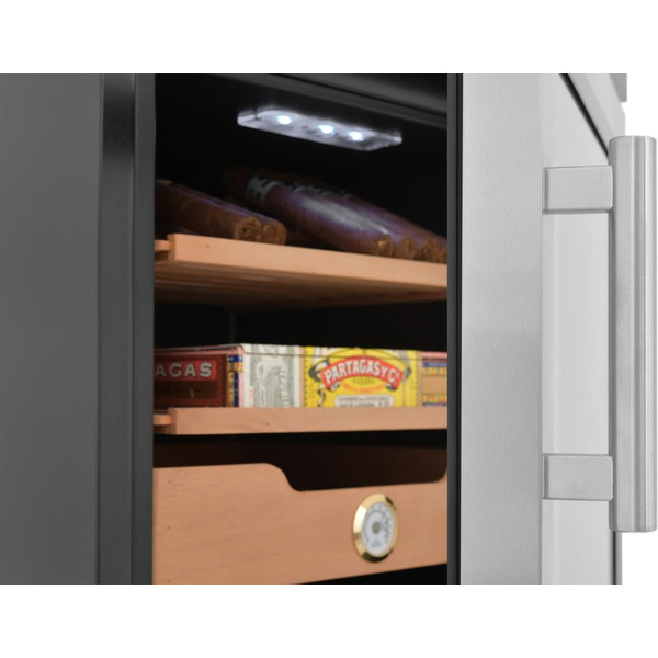 Винный шкаф-хьюмидор ZUGEL ZTH80DX Dual Zone