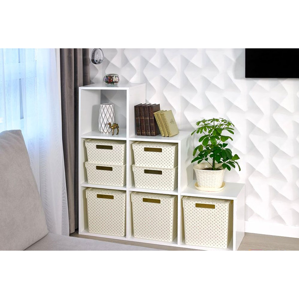 Органайзер для хранения Violet Береста 6823126 (23л, слоновая кость)