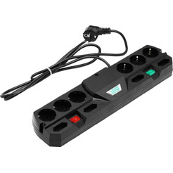 Сетевой фильтр Most TRG 2м (10 розеток) черный