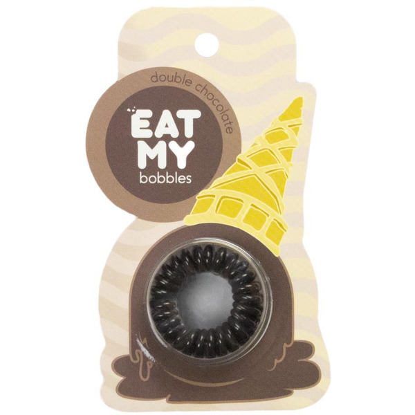 Резинки для волос EAT MY в цвете "Двойной шоколад" 311418 (3 шт)