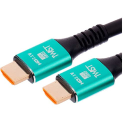 Шнур аудио-видео RETIC HDMI-HDMI 2.1 золото 0.5м