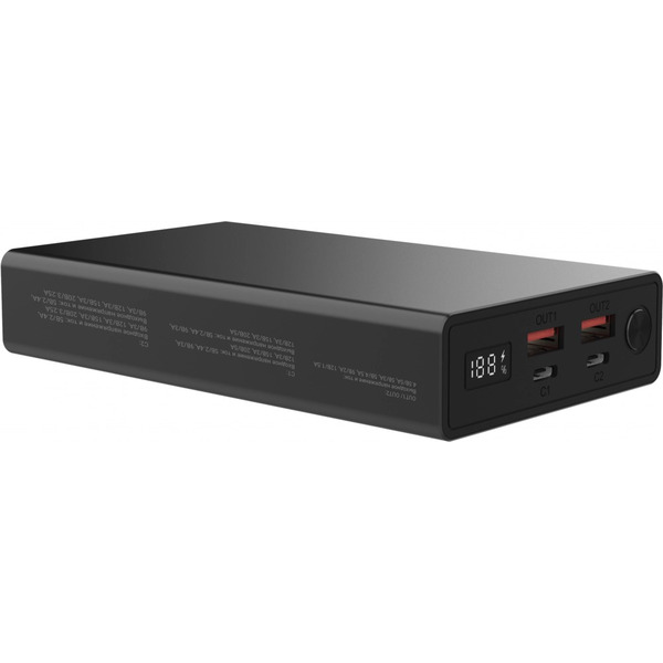 Портативное зарядное устройство Digma DGPD100WA 20000mAh