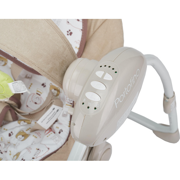 Шезлонг-качалка Lorelli Portofino (бежевый)