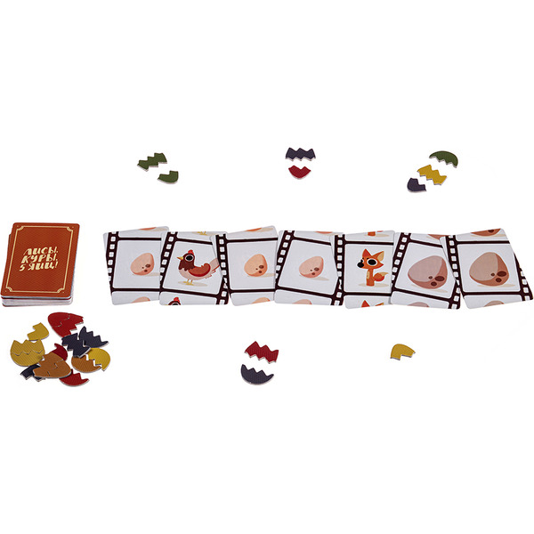 Настольная игра Стиль жизни Лисы, куры, 5 яиц!