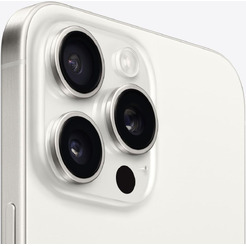Смартфон Apple iPhone 15 Pro Max 256Gb восстановленный ELNU Грейд B ELN3106B0636 (белый титан)
