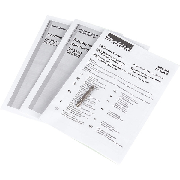 Аккумуляторная дрель-шуруповерт Makita DF333DWYE