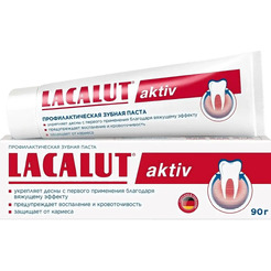 Зубная паста Lacalut Aktiv (90г)