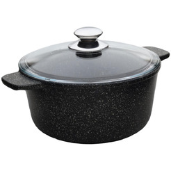 Кастрюля универсальная со стеклянной крышкой VICTORIA АЛА 4,0л (Р08 4,0G)