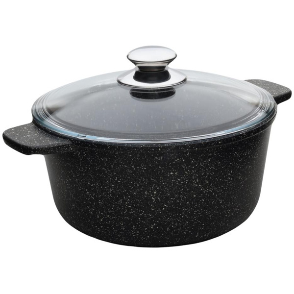 Кастрюля универсальная со стеклянной крышкой VICTORIA АЛА 4,0л (Р08 4,0G)