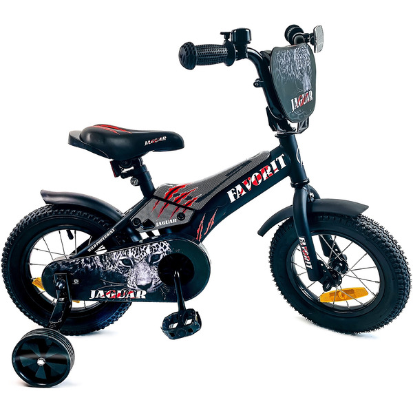 Детский велосипед Favorit Jaguar 12 (черный)