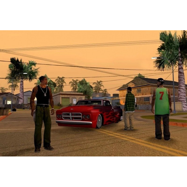 Игра Grand Theft Auto: San Andreas (без русской озвучки, английские субтитры) для Xbox 360