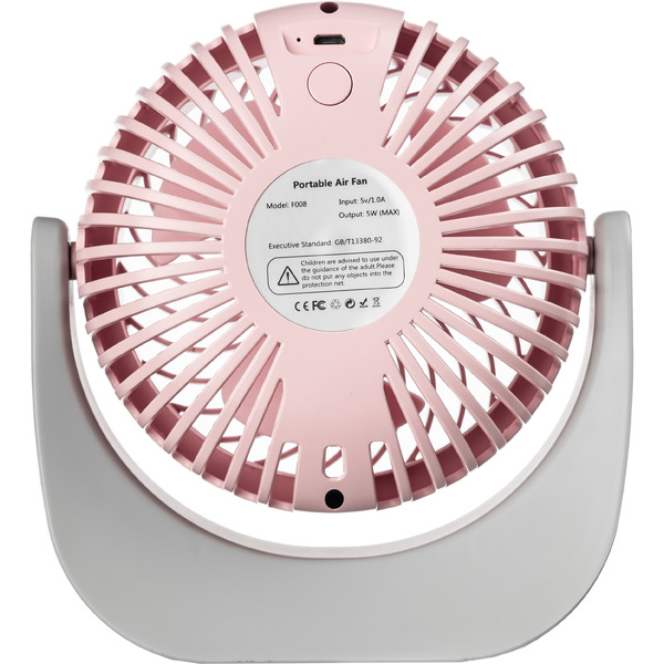 Вентилятор Sundays Home F008 650100033C (розовый)