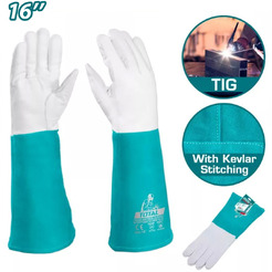 Перчатки сварочные замшевые TOTAL TSP19141