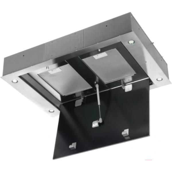 Кухонная вытяжка Akpo Manado 90 WK-9 (черное стекло/нержавеющая сталь)