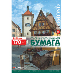 Фотобумага Lomond глянцевая двухсторонняя A4 170 г/кв.м. 250 листов (0310241)