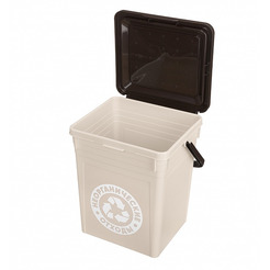 Контейнер для мусора Бытпласт 434236834 8 л (бежевый)