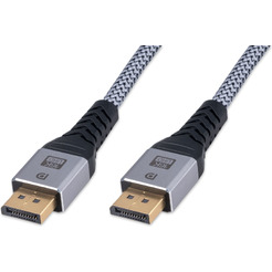 Кабель Cablexpert GEMBIRD CCP-DP16K-2M DisplayPort - DisplayPort (2 м, серый)