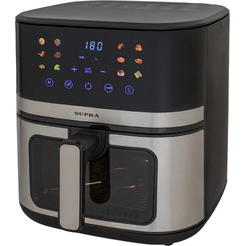 Аэрогриль Supra GS-7780 (серебристый/черный)