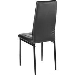 Стул Mio Tesoro Джия DC-060KD (черный/черный)