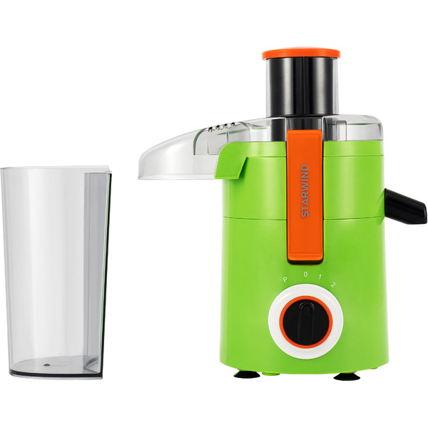 Соковыжималка центробежная Starwind SJ2236 зеленый/белый