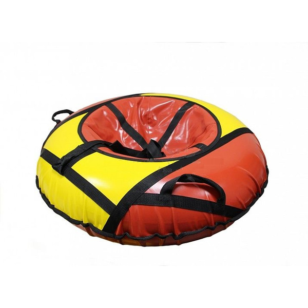 Тюбинг ЕМИ ФИЛИНИ PD-1105 110 см желтый/красный